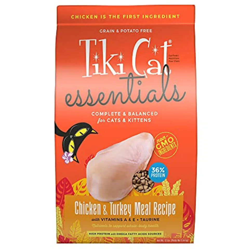 Tiki Cat Essentials Chicken & Turkey Meal Recipe #12 Wet Cat Food -