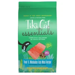 Tiki Cat Essentials Trout & Menhaden Fish Meal Recipe #6 Wet Cat Food -