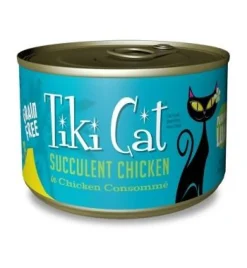 Tiki Cat Puka Puka Lua Canned Cat Food - Chicken - Case of 8