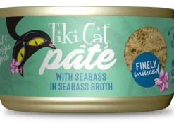 Tiki Cat Seabass Pate Luau Canned Cat Food - 5.5 Oz - Case of 8