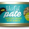 Tiki Cat Succulent Chicken Pate Luau Canned Cat Food - 5.5 Oz - Case of 8