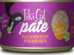 Tiki Cat Wild Salmon Pate Luau Canned Cat Food - 5.5 Oz - Case of 8