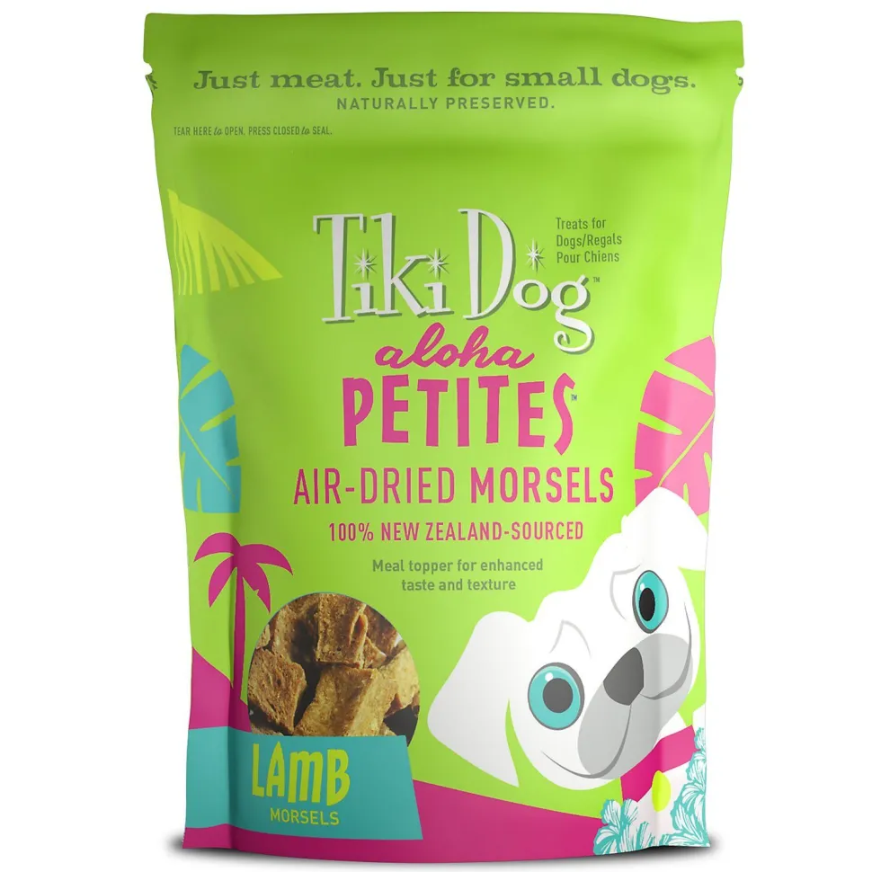 Tiki Dog Aloha Petites Air-Dried Morsels Lamb Food Toppers - 5 oz Pouch