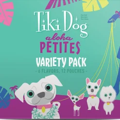 Tiki Dog Aloha Petites Variety Pack Dog Food in Pouches - 12/3.5 oz Pouches - Case of 12