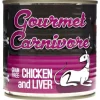 Tiki Dog Carnivore Chicken & Liver Canned Dog Food - 12 oz Cans - Case of 12