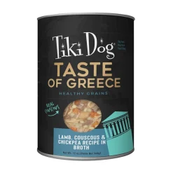Tiki Dog Taste of the World Mediterranean Influence Canned Dog Food - 12 oz Can - Case of 8