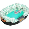 Touchdog ® 'Floral-Galoral' Ultra-Plush Rectangular Rounded Designer Dog Bed
