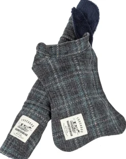 Touchdog ® 2-In-1 Windowpane Plaid Matching Dog Jacket and Reversible Dog Mat
