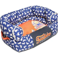 Touchdog ® 'Lazy-Bones' Rabbit-Spotted Designer Couch Dog Bed