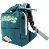 Touchdog ® Navy Large-Pocketed Zippered Duffle Dog Backpack and Harness