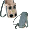Touchdog ® 'Wiggle-Sack' Fashion Designer Front and Backpack Dog Carrier