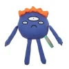 Touchdog Cartoon Monster Plush Dog Toy - Dark Blue
