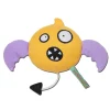 Touchdog Cartoon Monster Plush Dog Toy - Yellow