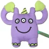 Touchdog Cartoon Three-eyed Monster Plush Dog Toy