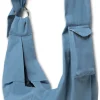 Touchdog 'Paw-Ease' Over-The-Shoulder Travel Sling Pet Carrier