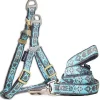 Touchdog 'Shape Patterned' Tough Stitched Dog Harness and Leash