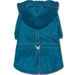Touchdog Split-Vent Designer Waterproof Dog Raincoat
