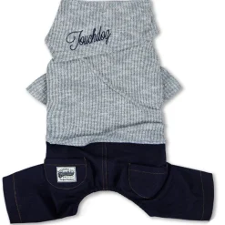 Touchdog Vogue Neck-Wrap Full Body Fashion Dog Sweater Outfit