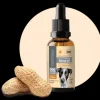 Treatibles Full Spectrum Dropper 500mg CBD Peanut Butter Canine Dog and Cat Health Supplements - 1 fl oz Dropper