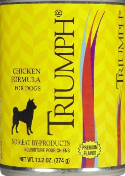 Triumph Chicken Puppy and Dog Canned Food - 13.2 oz - Case of 12