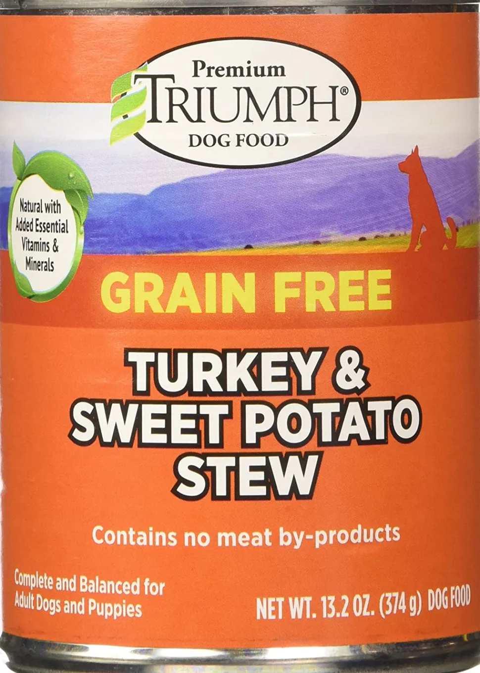 Triumph Free Spirit Grain-Free Sweet Potato Stew Canned Dog Food - 13.2 oz - Case of 12