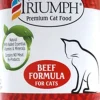 Triumph Natural Beef Canned Cat Food - 13 oz - Case of 12