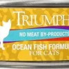 Triumph Natural Oceanfish Canned Cat Food - 5.5 oz - Case of 24