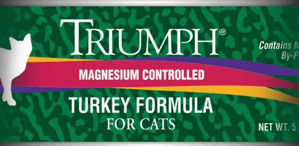Triumph Natural Turkey Canned Cat Food - 5.5 oz - Case of 24