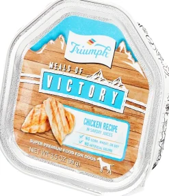 Triumph Victory Wet Cup Chicken Wet Cat Food - 3.5 oz - Case of 15