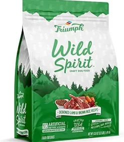 Triumph Wild Spirit Deboned Lamb & Brown Rice Dry Dog Food - 28 lb Bag