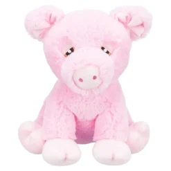 Trixie Pet Products Piggy Edison Eco-Friendly Squeak and Plush Dog Toy