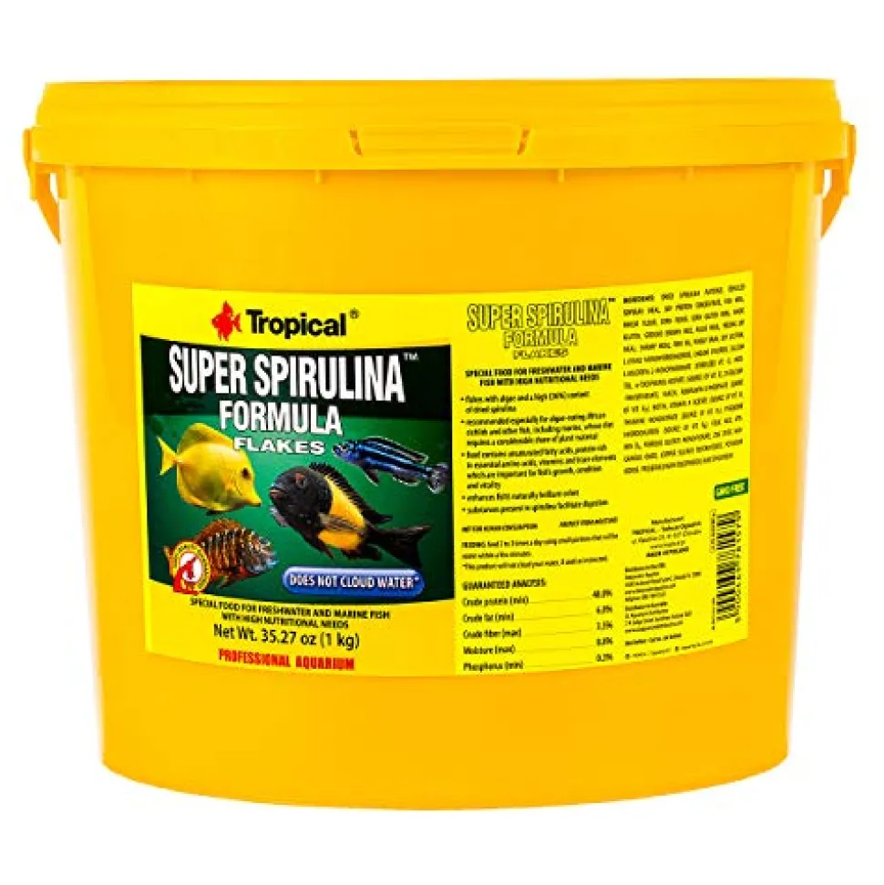 Tropical Super Spirulina Formula Flakes - 2.2 lb