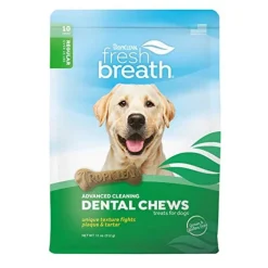 Tropiclean Dental Chews Advanced 25+ lbs Dog Dental Treats - 11 Oz