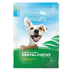 Tropiclean Dental Chews Advanced 5-25lbs Dog Dental Treats - 11 Oz