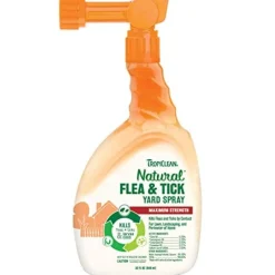 Tropiclean Flea & Tick Spray for Yard for Cats and Dogs - 32 Oz