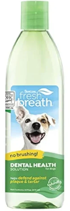 Tropiclean Fresh Breath Oral Care Dental Health Solution for Pets - 16 Oz