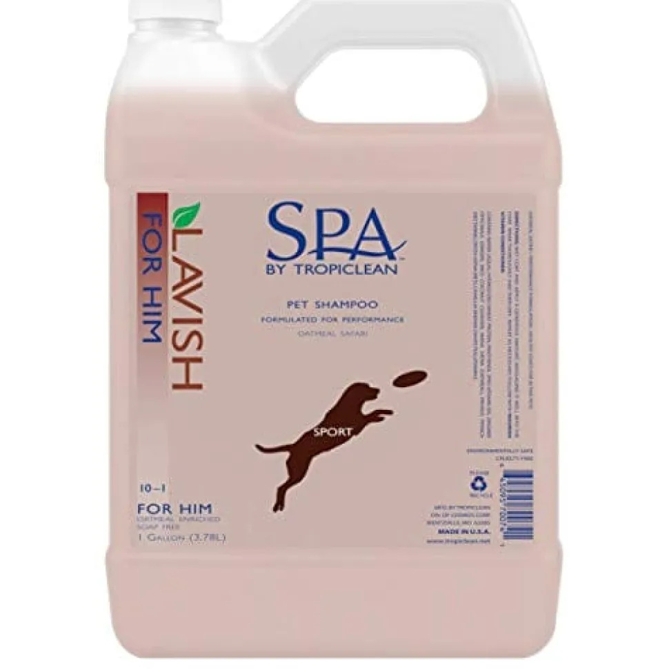 Tropiclean Spa Lavish For Him Cat and Dog Shampoo - 1 Gal