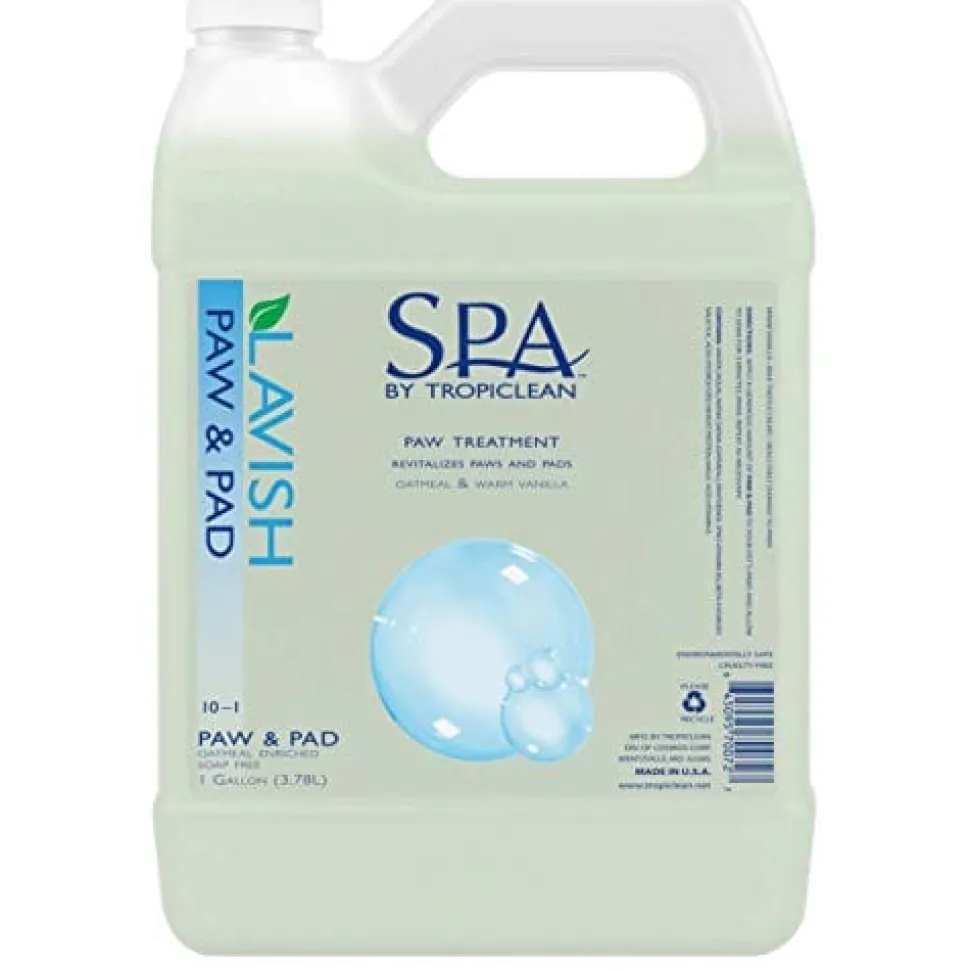 Tropiclean Spa Lavish Paw & Pad Treatment Cat and Dog Deodorizer - 1 Gal