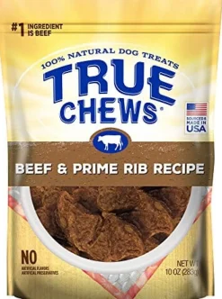True Chews Homestyle Recipe Soft and Chewy Dog Treats - Beef/Prime Rib - 10 Oz