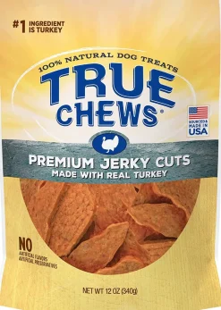 True Chews Premium Jerky Cuts Dog Jerky Treats - Turkey - 12 Oz