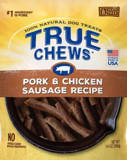 True Chews Premium Recipe Natural Dog Chews - Pork/Chicken - 14 Oz