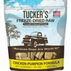 Tucker's Dog Freeze-Dried Food Chicken and Pumpkin - 14 Oz