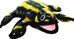 Tuffy's Desert Phineas The Phrog Float and Squeak Nylon and Plush Fetch Dog Toy