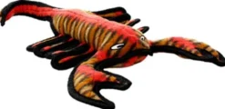 Tuffy's Desert Scorch The Scorpion Float and Squeak Nylon and Plush Dog Toy