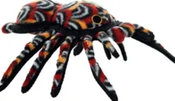 Tuffy's Desert Tarantula Float and Squeak Nylon and Plush Dog Toy
