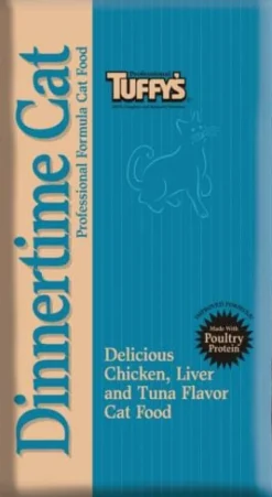 Tuffy's Dinnertime Cat Dry Cat Food - 40 lb Bag