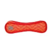 Tuffy's Duraforce Bone Zigzag Nylon Fetch Dog Toy - Red
