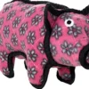 Tuffy's Junior Barnyard Polly The Pig Float and Squeak Nylon and Plush Dog Toy - Small
