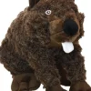 Tuffy's Mighty Nature Massive Beaver Float and Squeak Plush Dog Toy