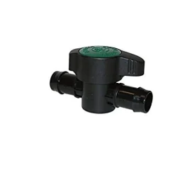 Two Little Fishies Ball Valve - 1" Barbed